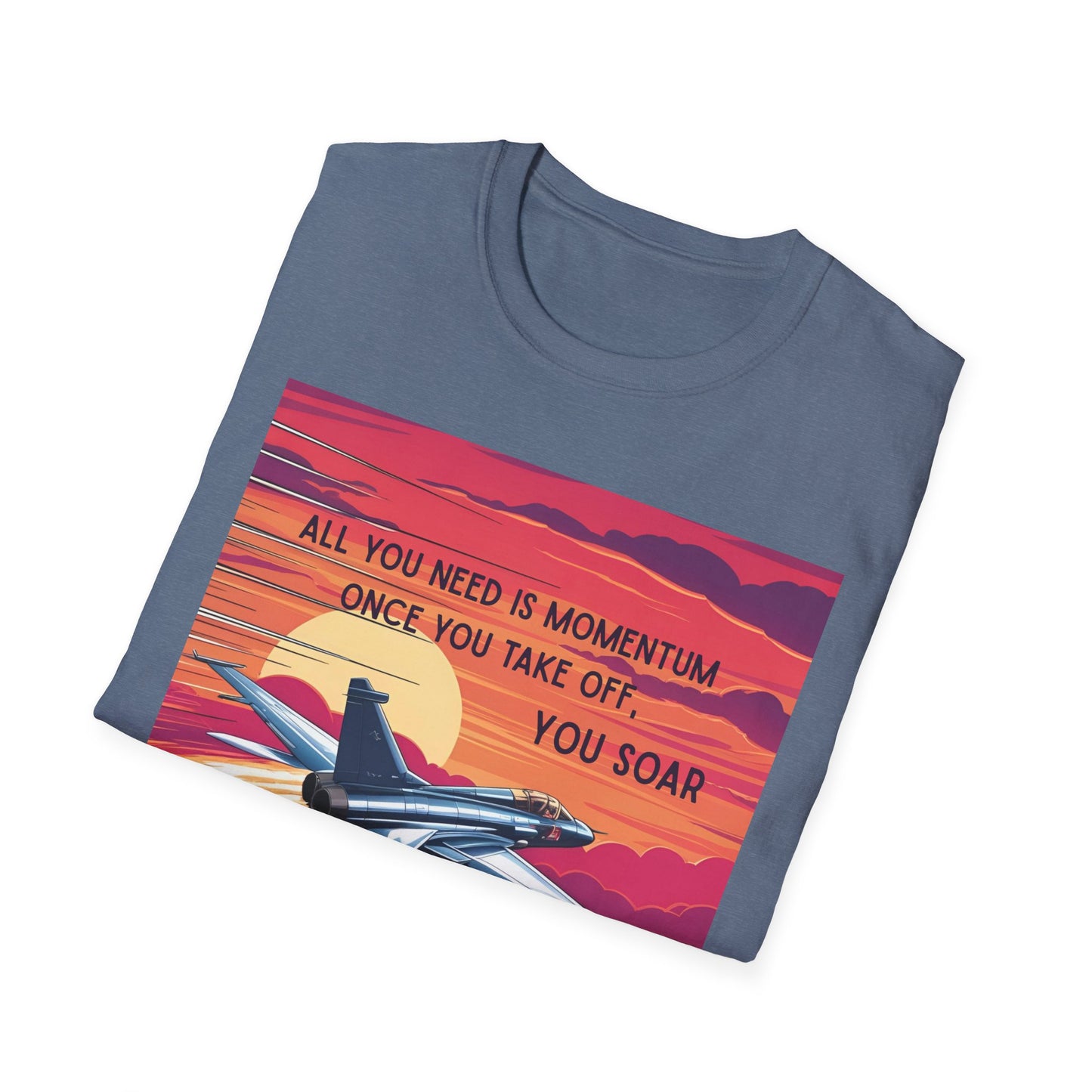 Soaring Airplane Inspirational T-Shirt