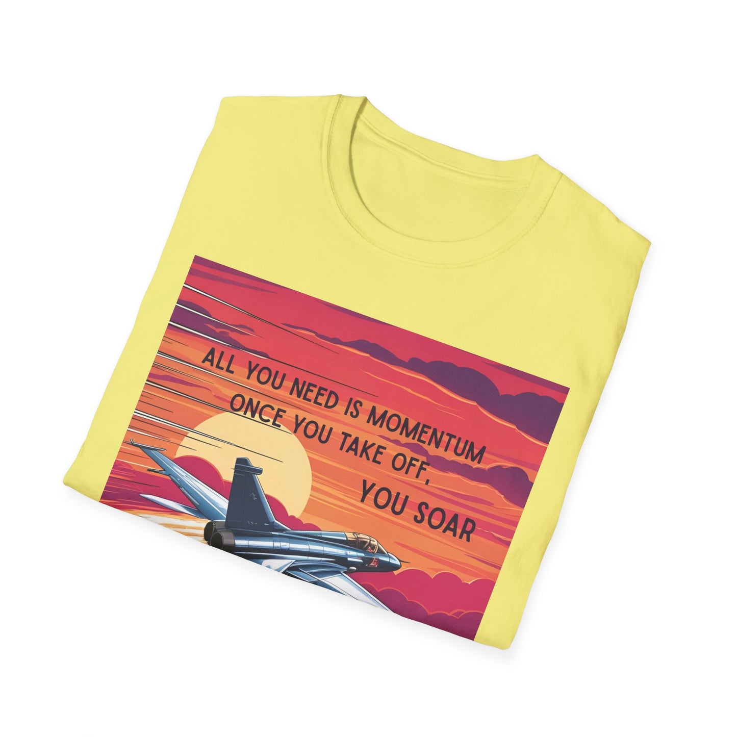 Soaring Airplane Inspirational T-Shirt
