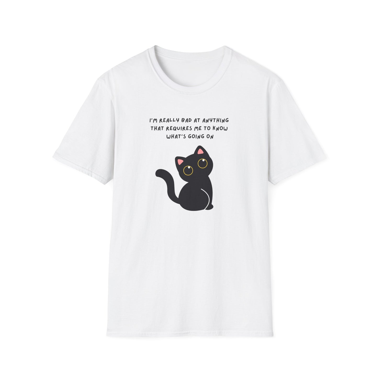 Funny Cat Graphic T-Shirt