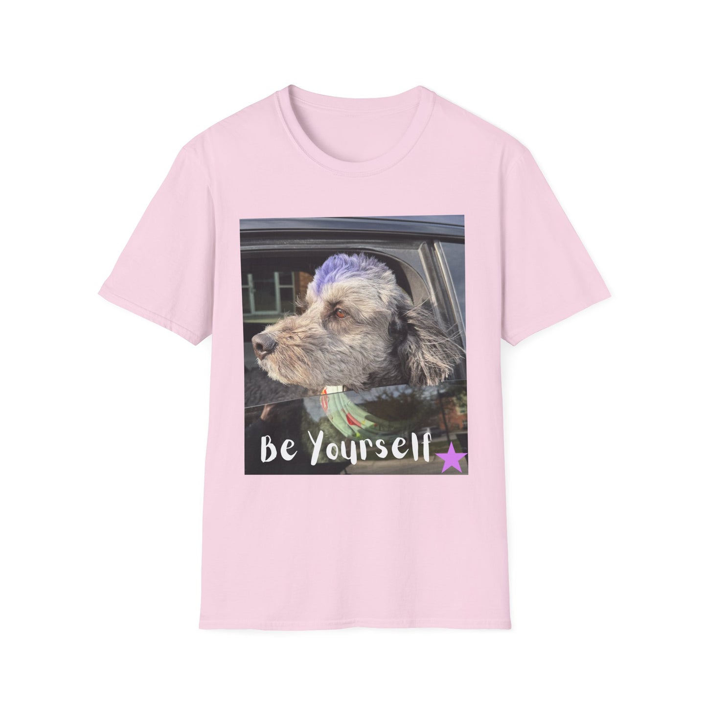 Be Yourself Dog Graphic T-Shirt