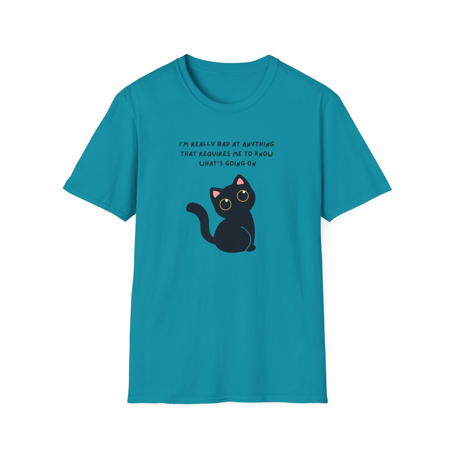 Funny Cat Graphic T-Shirt