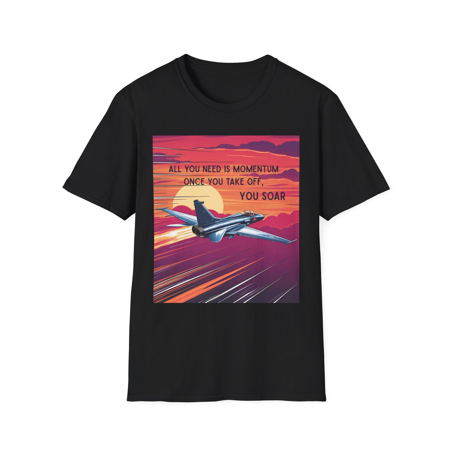 Soaring Airplane Inspirational T-Shirt