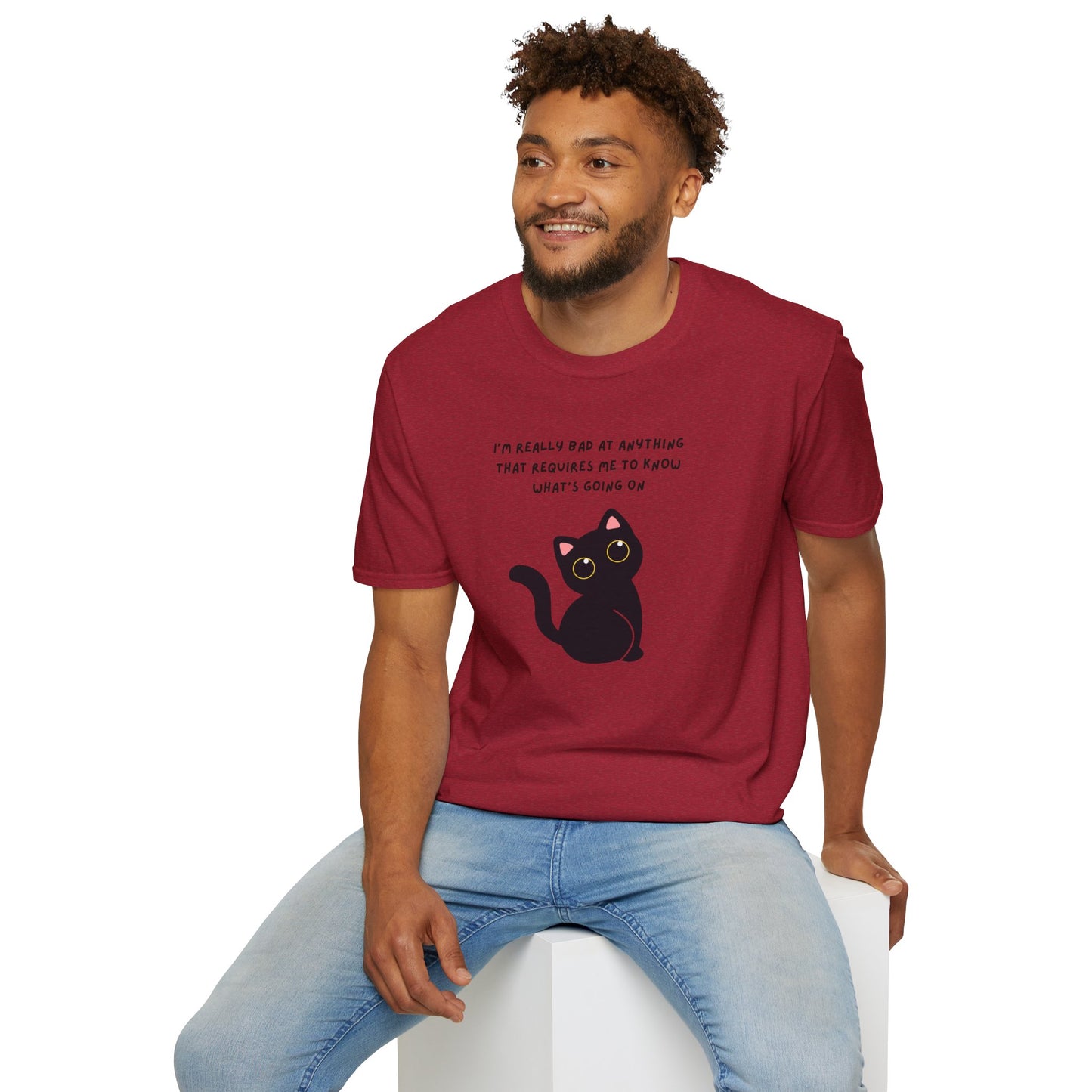 Funny Cat Graphic T-Shirt