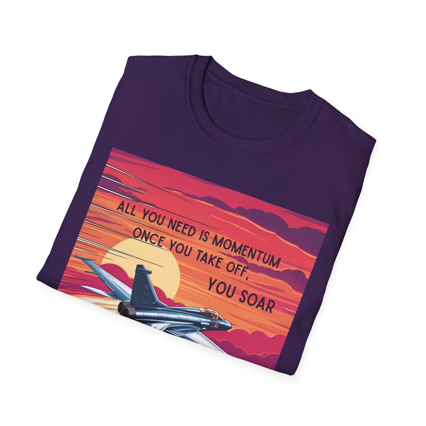 Soaring Airplane Inspirational T-Shirt