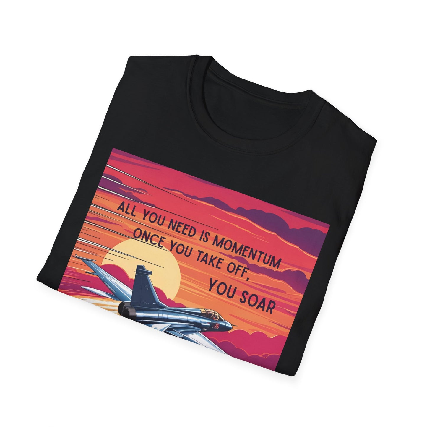 Soaring Airplane Inspirational T-Shirt