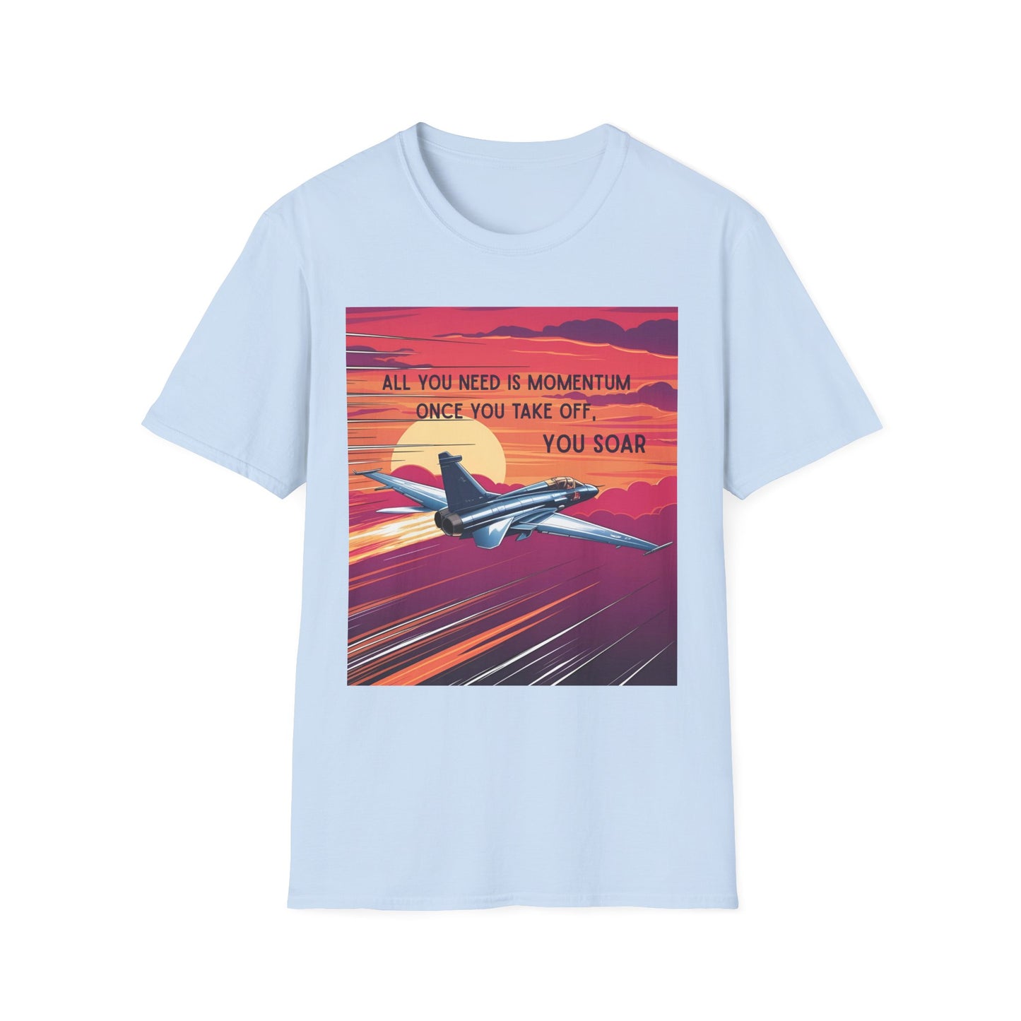 Soaring Airplane Inspirational T-Shirt