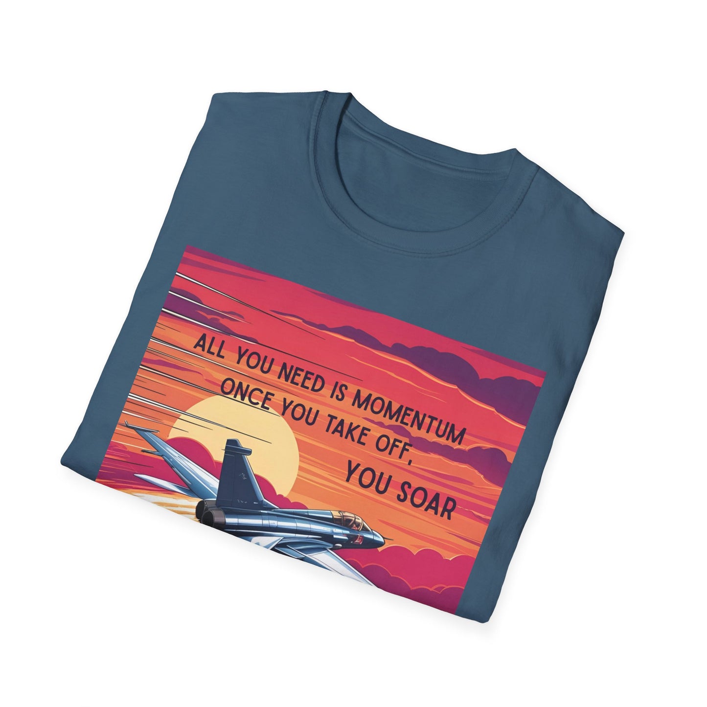 Soaring Airplane Inspirational T-Shirt