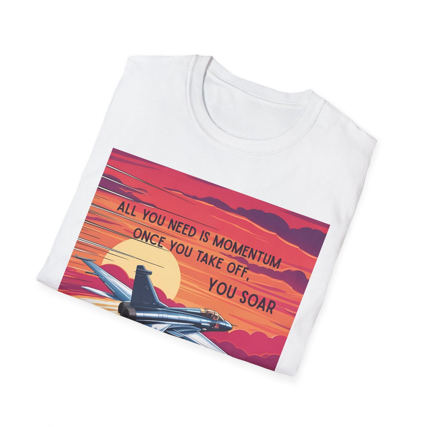 Soaring Airplane Inspirational T-Shirt