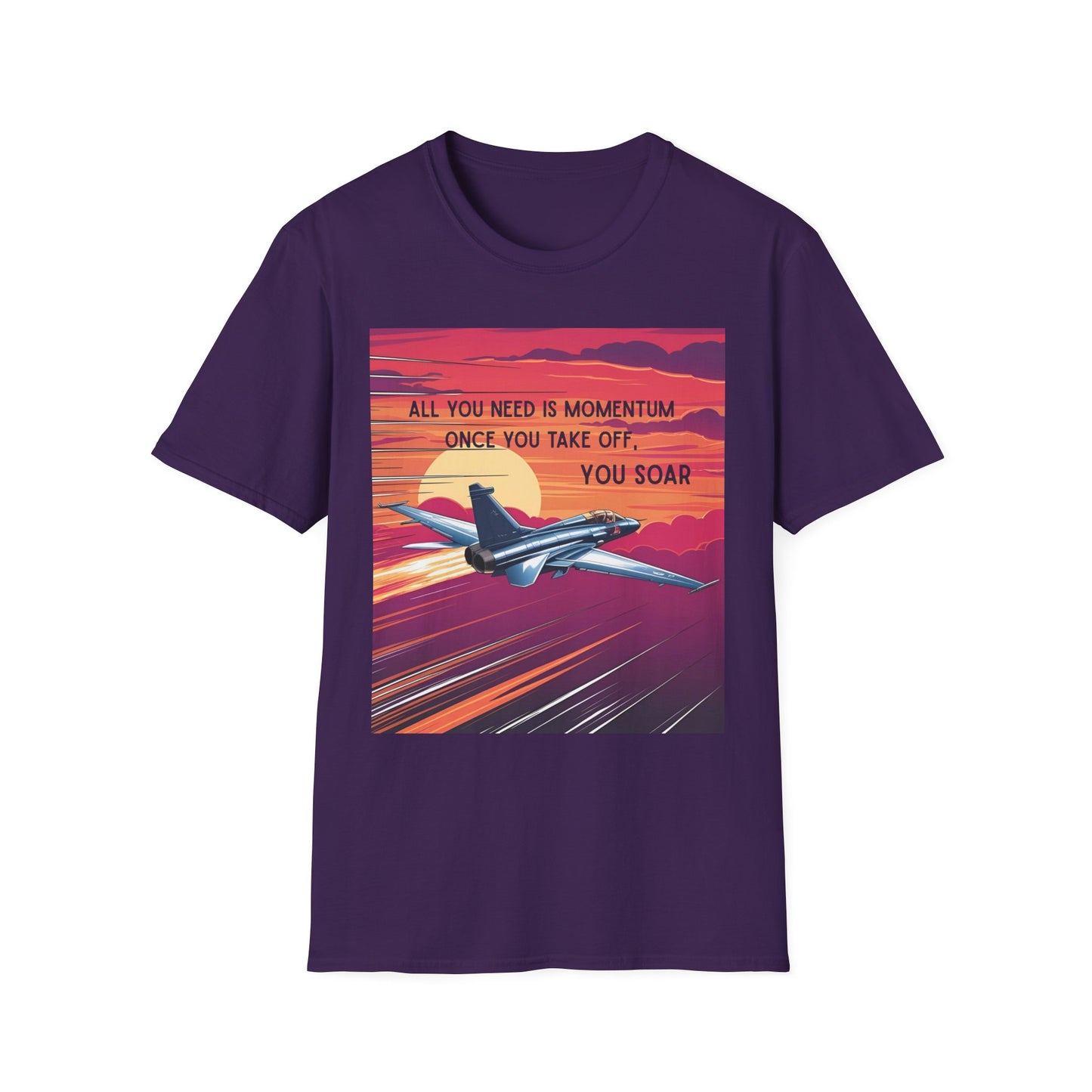 Soaring Airplane Inspirational T-Shirt