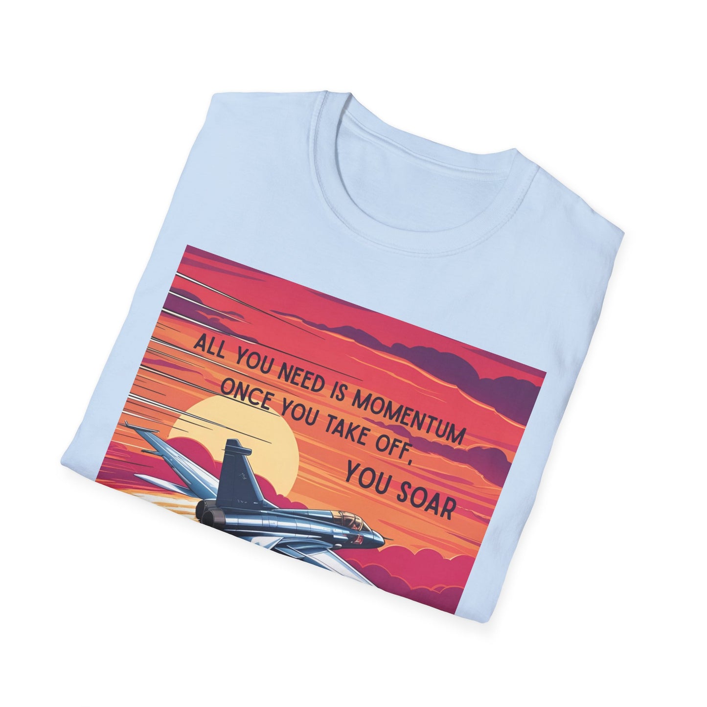 Soaring Airplane Inspirational T-Shirt