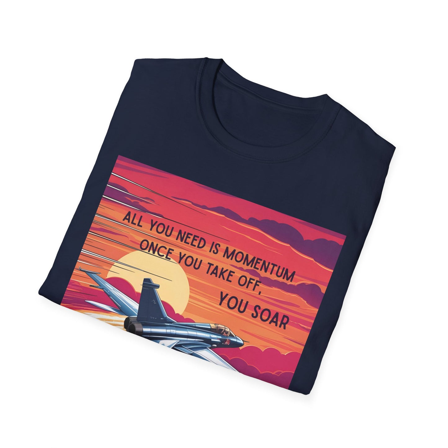 Soaring Airplane Inspirational T-Shirt