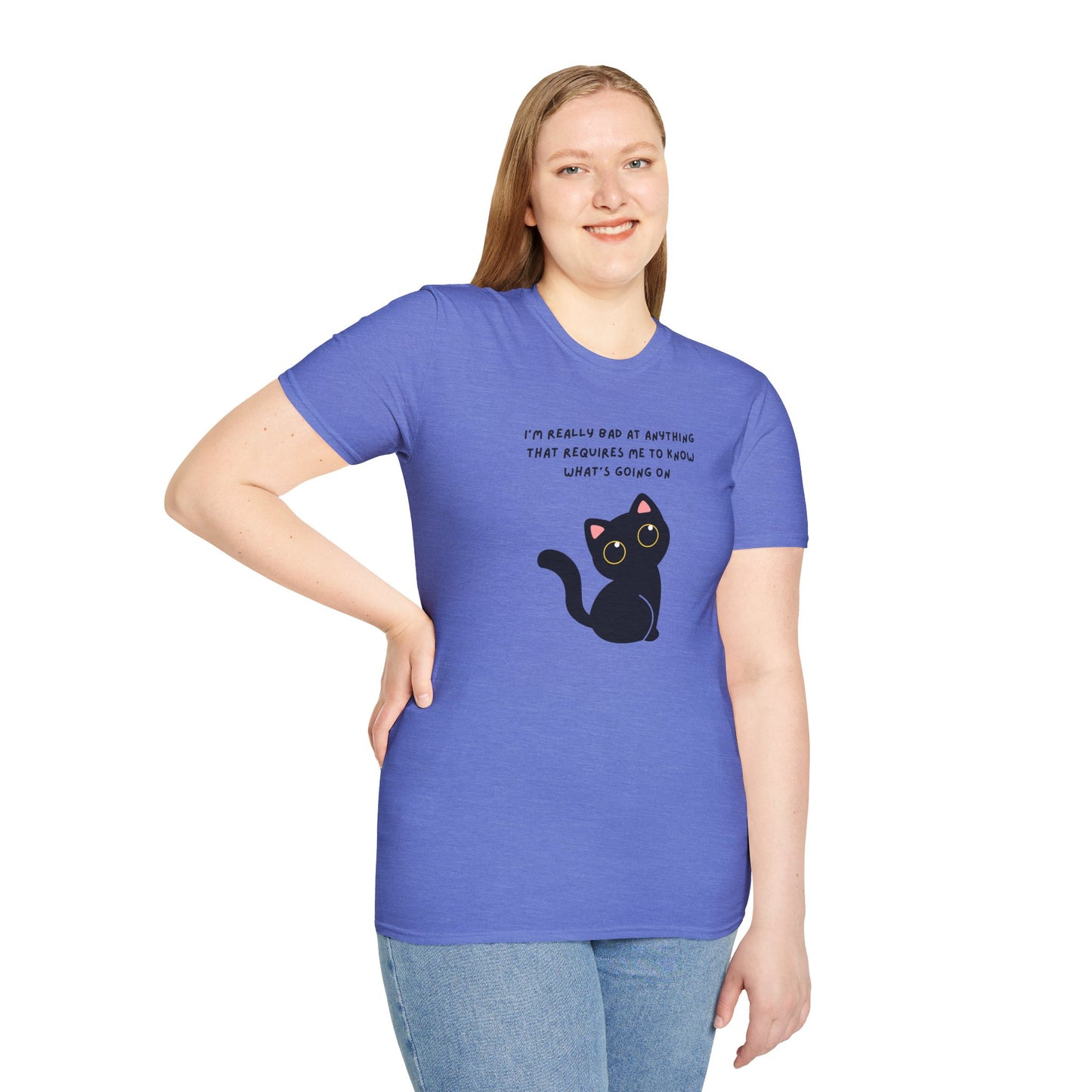Funny Cat Graphic T-Shirt