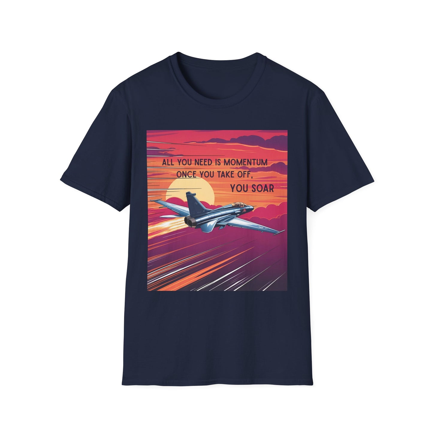 Soaring Airplane Inspirational T-Shirt