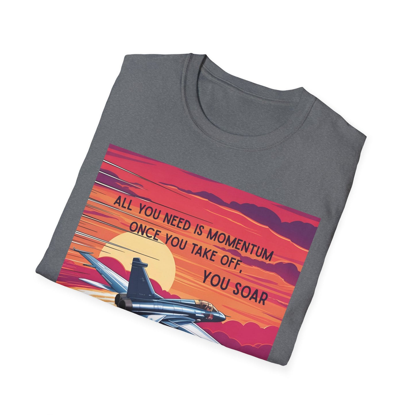 Soaring Airplane Inspirational T-Shirt
