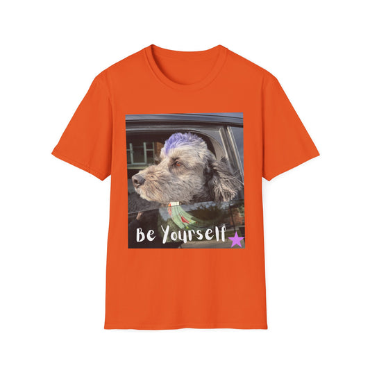 Be Yourself Dog Graphic T-Shirt