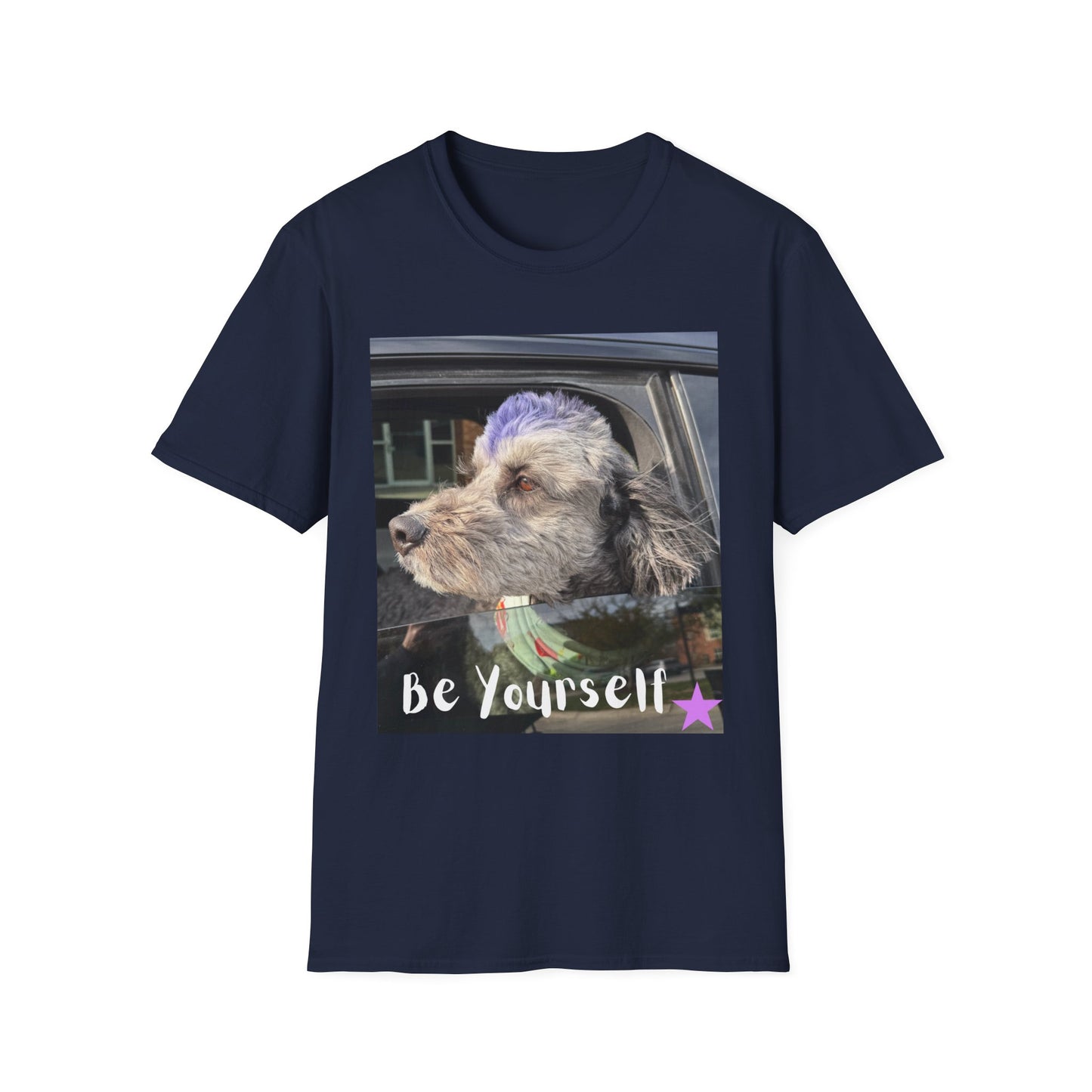 Be Yourself Dog Graphic T-Shirt