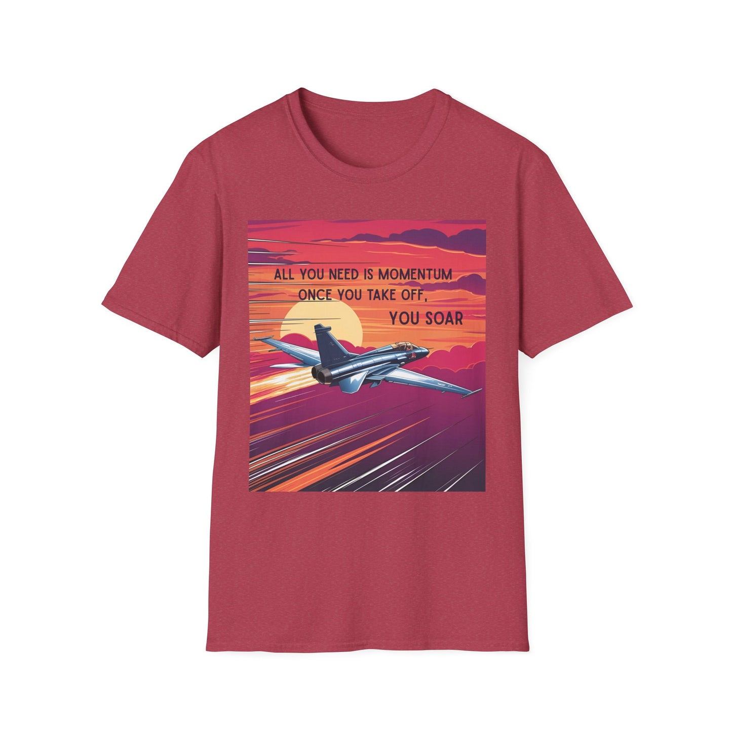 Soaring Airplane Inspirational T-Shirt