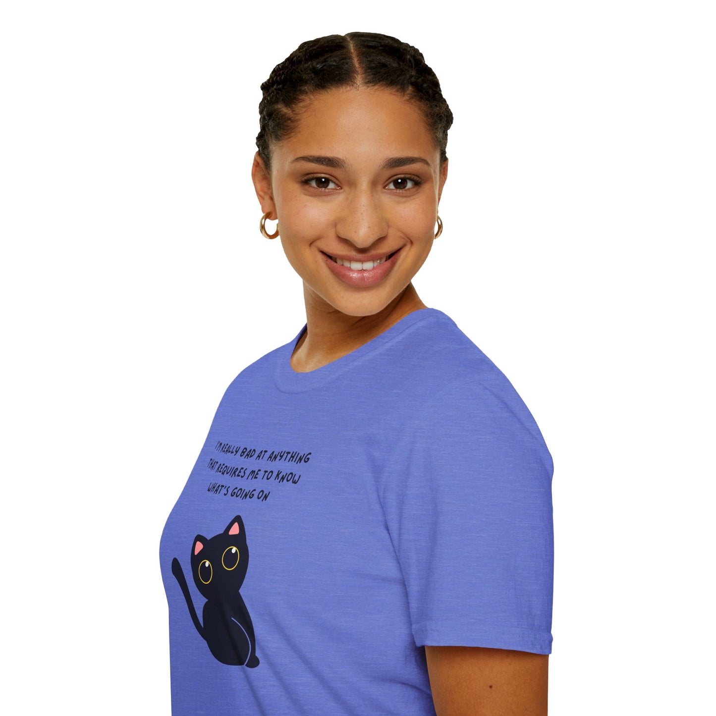 Funny Cat Graphic T-Shirt