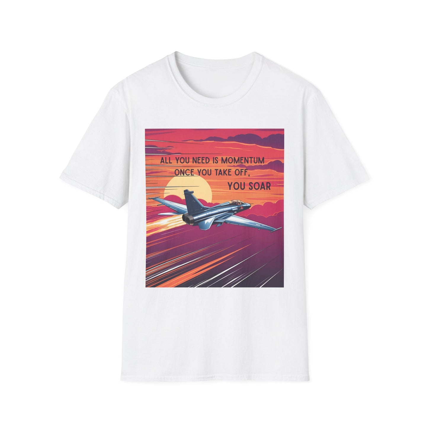 Soaring Airplane Inspirational T-Shirt