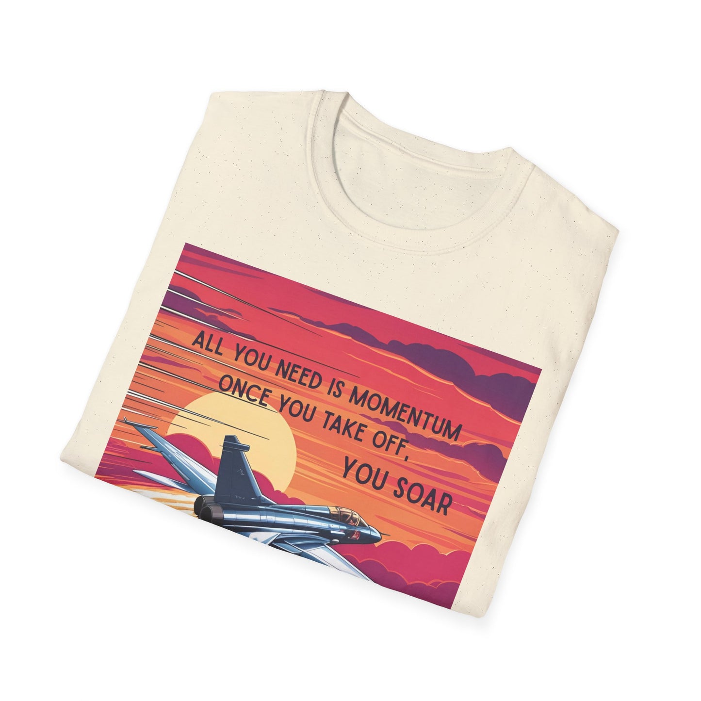 Soaring Airplane Inspirational T-Shirt