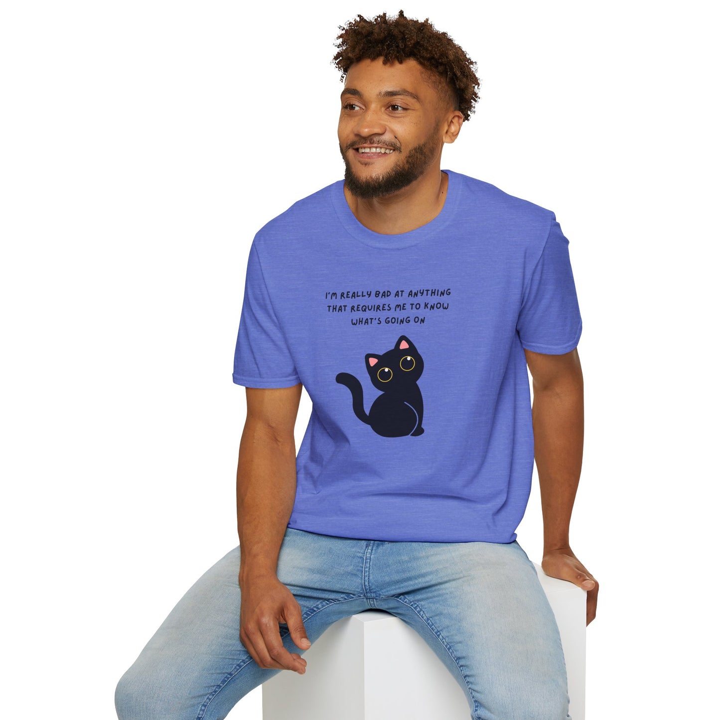 Funny Cat Graphic T-Shirt