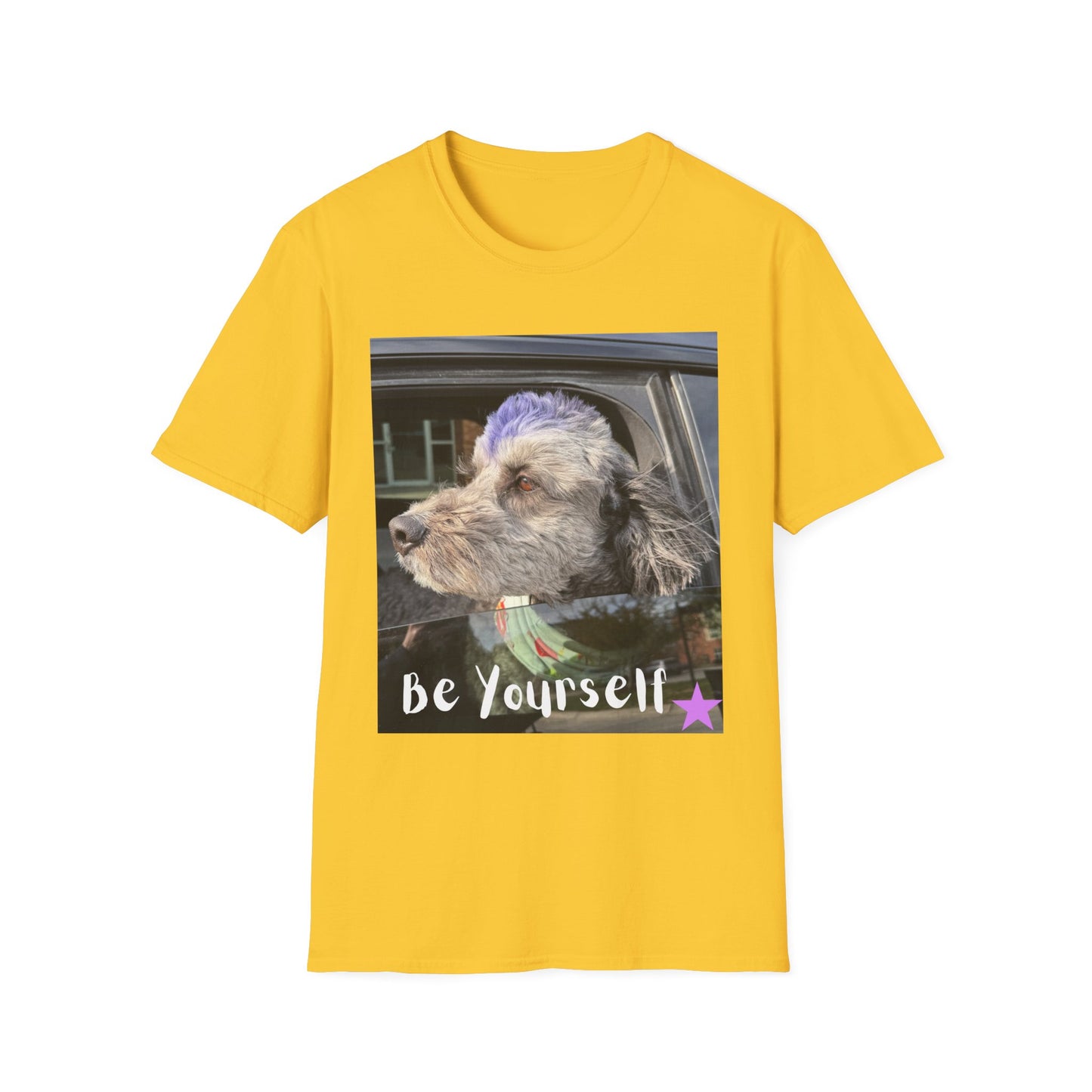 Be Yourself Dog Graphic T-Shirt