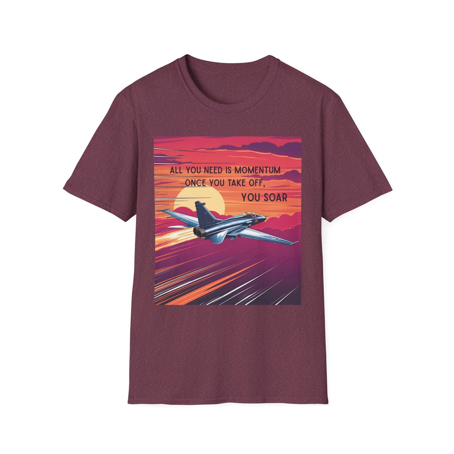 Soaring Airplane Inspirational T-Shirt
