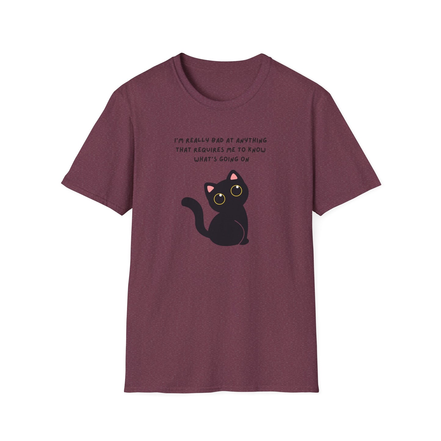 Funny Cat Graphic T-Shirt