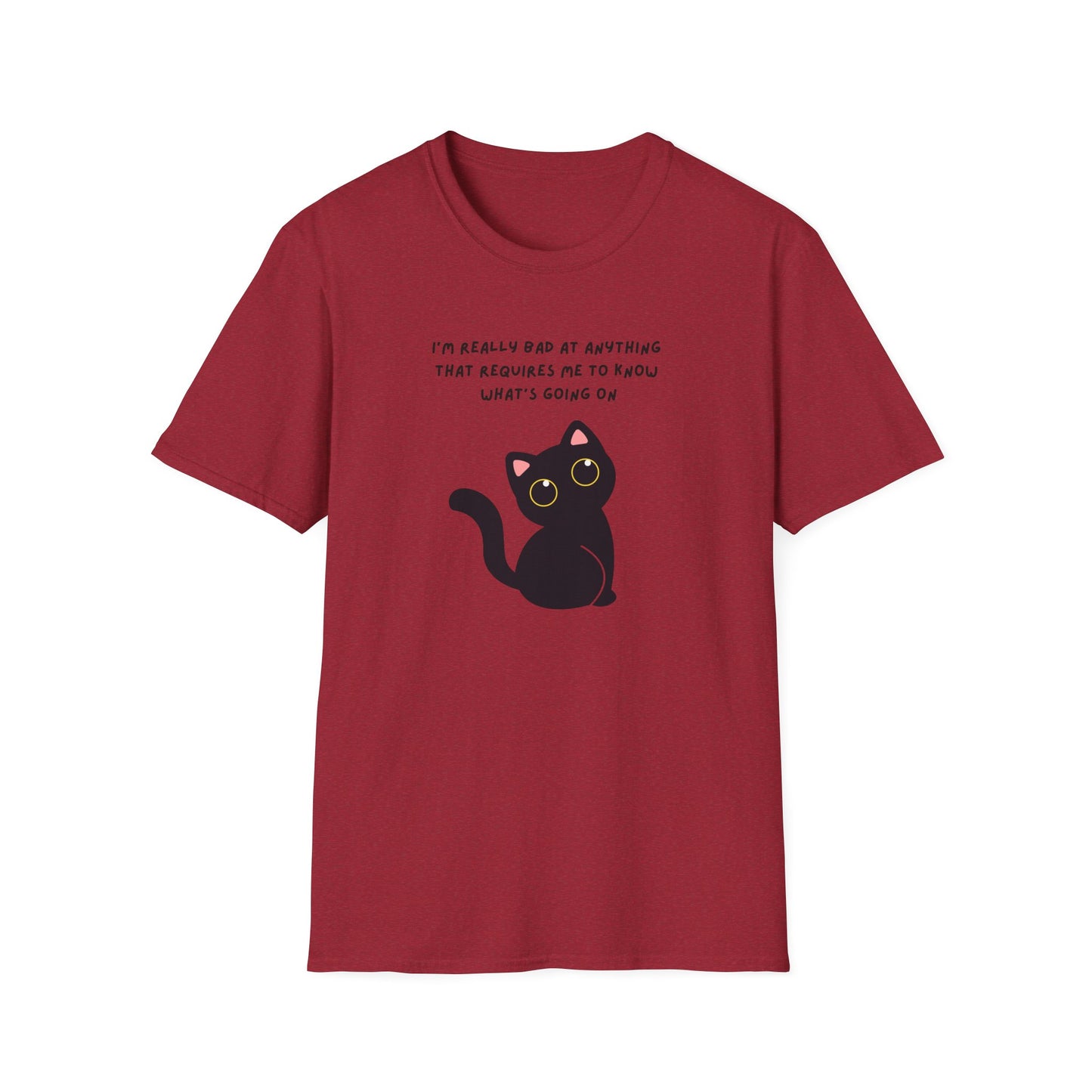 Funny Cat Graphic T-Shirt