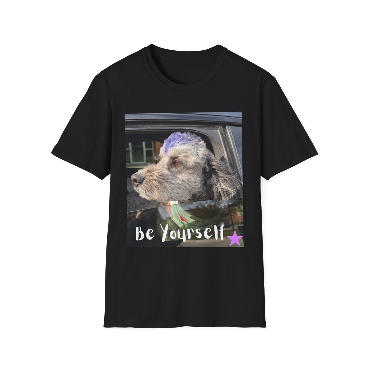 Be Yourself Dog Graphic T-Shirt