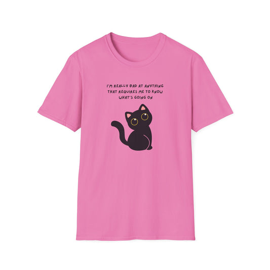 Funny Cat Graphic T-Shirt